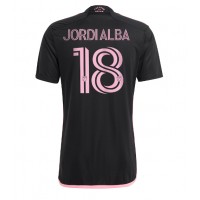 Muški Nogometni Dres Inter Miami Jordi Alba #18 Gostujuci 2023-24 Kratak Rukav